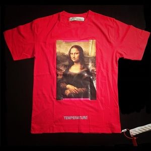 Off-White Mona Lisa Tee (Red)